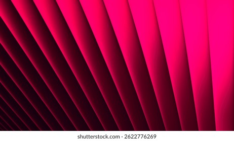 Deep red background with abstract glowing diagonal layered dynamic lines. Vibrant design full of intensity passion and depth. Perfect for posters, digital art, branding and modern visual concepts