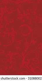deep red background floral decoration