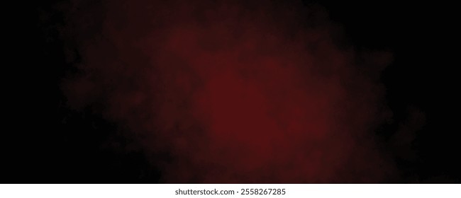 Deep Red and Black Abstract Background Featuring Smoke and Hazy Mist for Bold Artistic Projects
