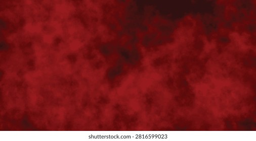 Deep red cloud background with subtle fog movement and atmospheric lighting