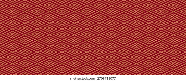 Rojo profundo que repite la textura geométrica del diamante.