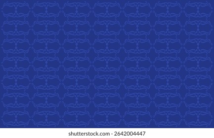deep royal blue background with a subtle, intricate, and seamless geometric pattern. Its elegant design and rich color make it suitable for professional presentations, web design