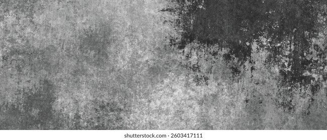 The Deep and Rugged Charm of a Gritty and Scratched Concrete Surface

