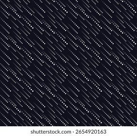 Fondo de puntos de semitono negro de espacio profundo