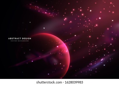 Deep space Galaxy, abstract  background  for your graphic design.Vector illustration