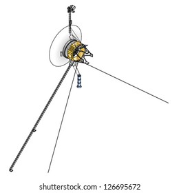 A deep space interplanetary and interstellar probe.