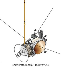 A deep space interplanetary and interstellar probe.