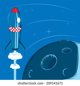 Deep space retro rocket
