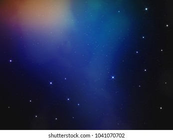 deep space vector background