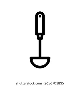 Utensílios de colher profunda para colher líquido de um pote