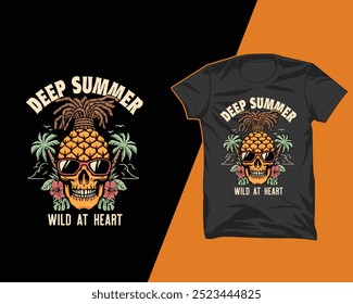 Deep Summer t shirt design