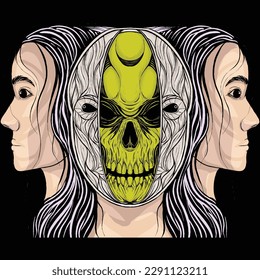 deep within the subconscious and even the structure of ourselves is made of bones so why do we emphasize the differences in this world