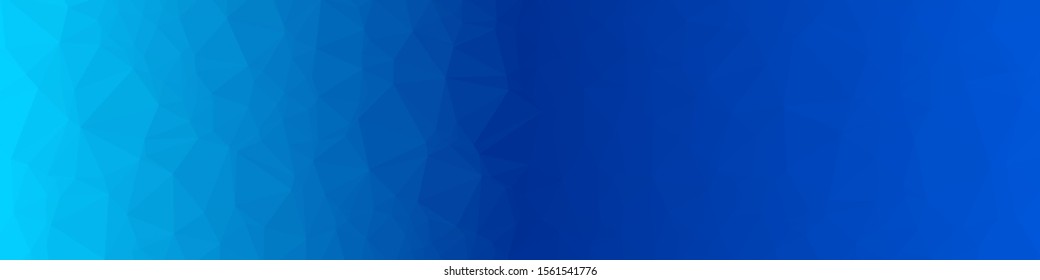 deepblue Color Abstract trianglify Generative Art background illustration