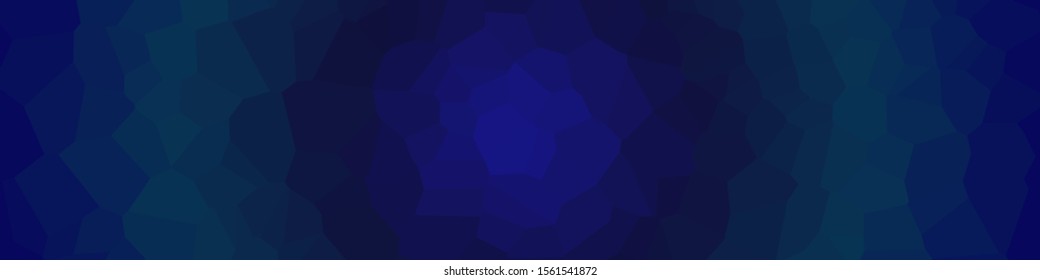 deepblue Color Abstract trianglify Generative Art background illustration