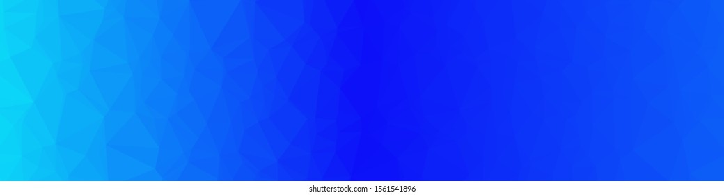deepblue Color Abstract trianglify Generative Art background illustration