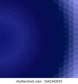 deepblue Color Abstract trianglify Generative Art background illustration