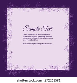 Deepest sympathy vector lettering in abstract style, place for text