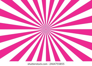 DeepPink  color and white color Sunburst for the background. flag of japanese. The rising sun.
