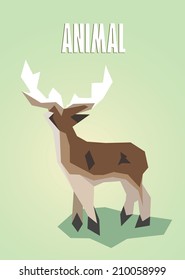 Deer abstract