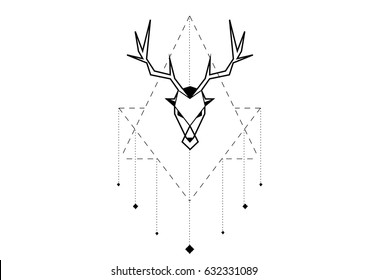 Deer in abstraction