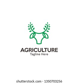 Deer Agriculture logo design inspiration
