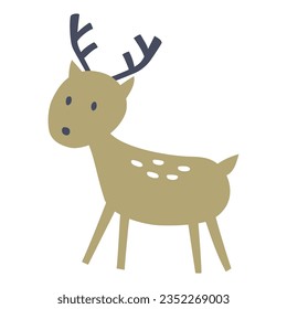 deer, animal, autumn, nature, reindeer