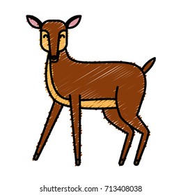 Deer animal cartoon