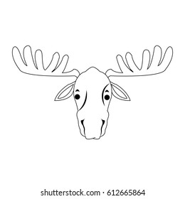 deer animal icon