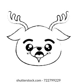 deer animal icon