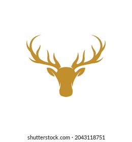 Diseño de ilustraciones vectoriales de plantillas de animales de ciervo
