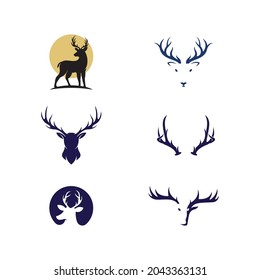 Deer Animal Template vector icon illustration design