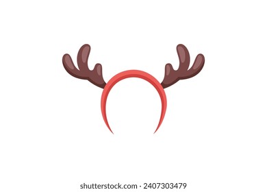 Deer Antler Accessories Winter Sticker Design
