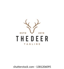 Deer Antler Concept Logo Design