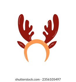 deer antler headband pattern christmas textile i