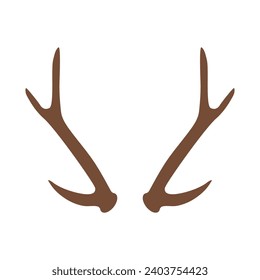 deer antler icon vector illustration design