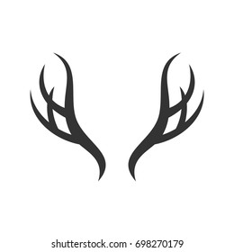 Deer Antlers vector Logo Template Illustration Design. Vector EPS 10.