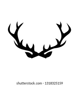 Deer Antlervector Illustration Stock Vector (Royalty Free) 1318325159 ...