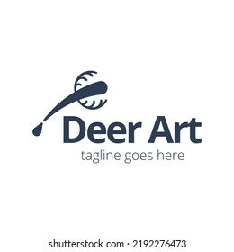 Plantilla de diseño de logotipo de arte de cierres