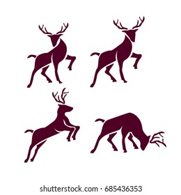 deer art set