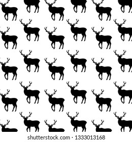 deer background, on white background,vector illustration
