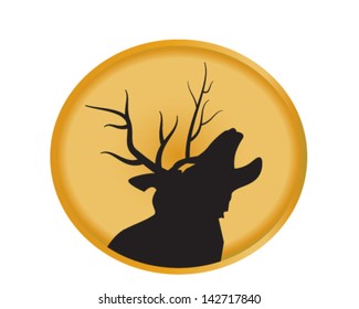 deer badge