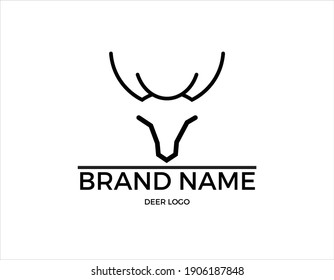 Deer Based Concept Logo for Branding