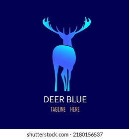 DEER branding logo template. Awesome a modern DEER logo