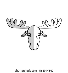 deer cartoon icon