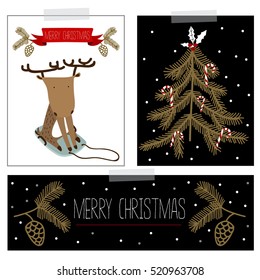 deer christmas 