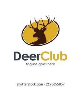 Deer Club Logo Design Template