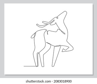 ilustración continua de una línea