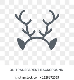 Deer Costume icon. Deer Costume design concept from Christmas collection. Simple element vector illustration on transparent background.