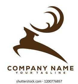 Deer Creative Logo Modern Simple Vector Designs Brand logo