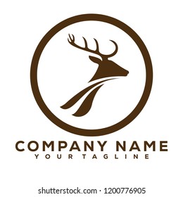 Deer Creative Logo Modern Simple Vector Designs Brand logo